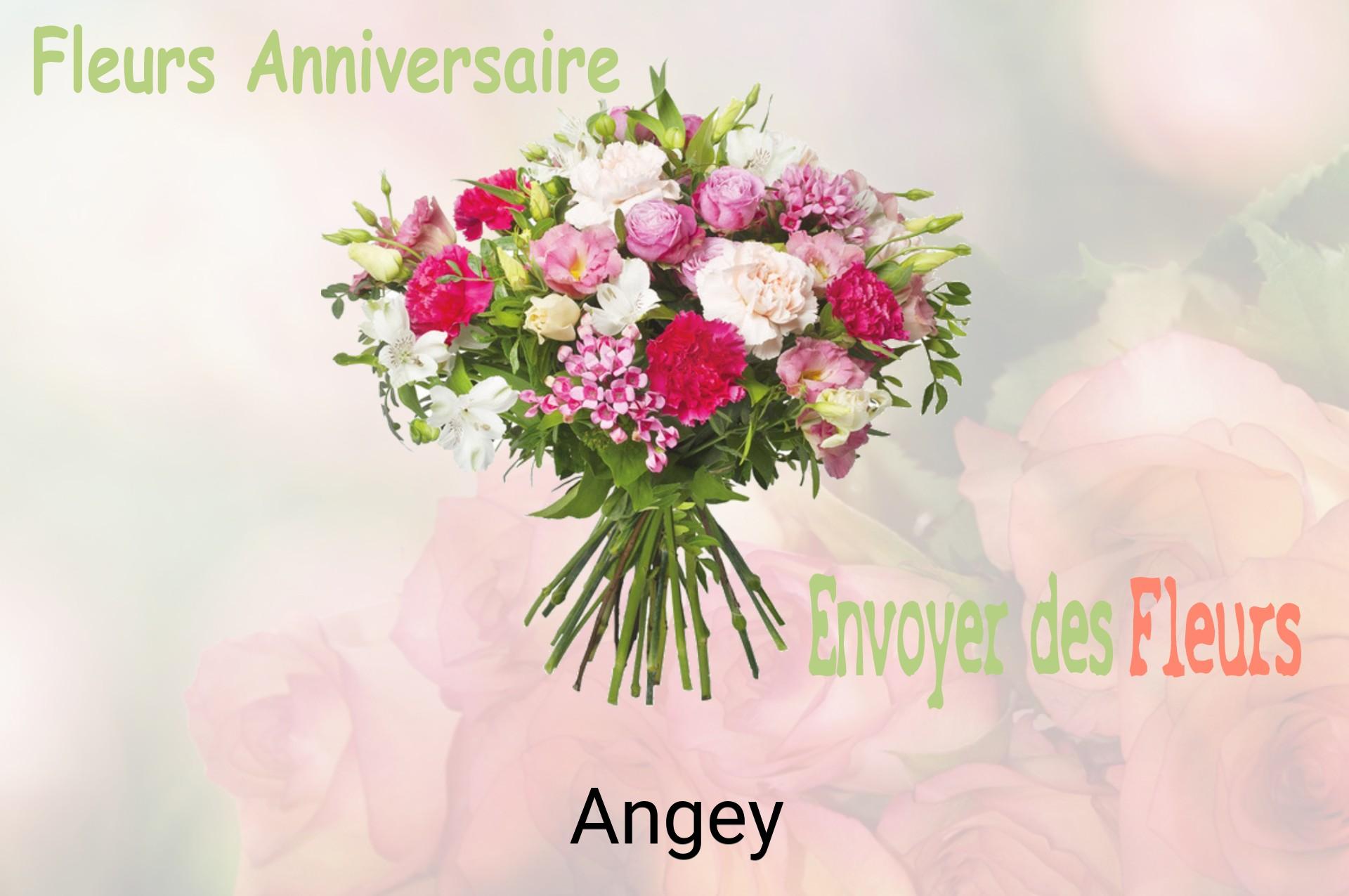Bouquet de fleurs d’anniversaire livré à Angey