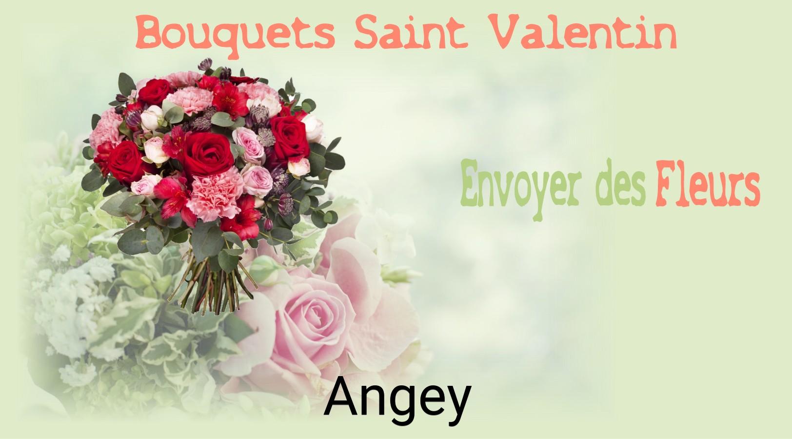 Roses de Saint-Valentin livrées à Angey